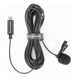 میکروفون یقه ای با سیم سارامونیک مدل LavMicro U3B رابط Type-C